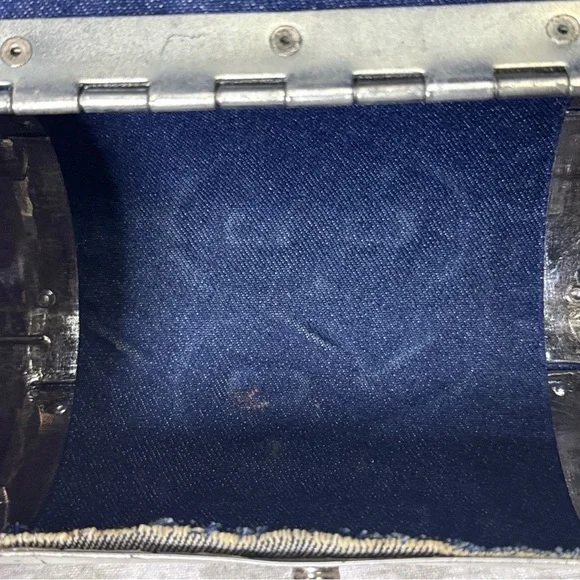 Rare Little Earth Florida License Plate Harley Davidson Barrel Purse Handbag - Picture 3 of 8